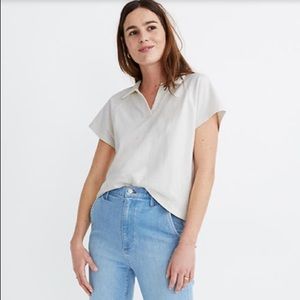 Madewell Boxy Polo Tee